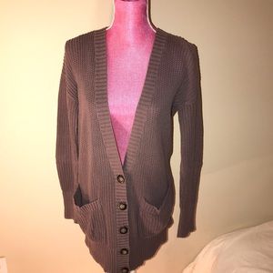 Dusty Purple Cardigan